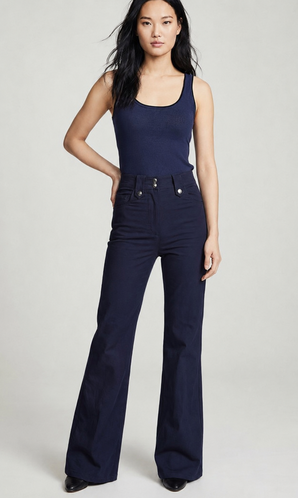 HARLEY // Midweight Travel Wide Leg Pant