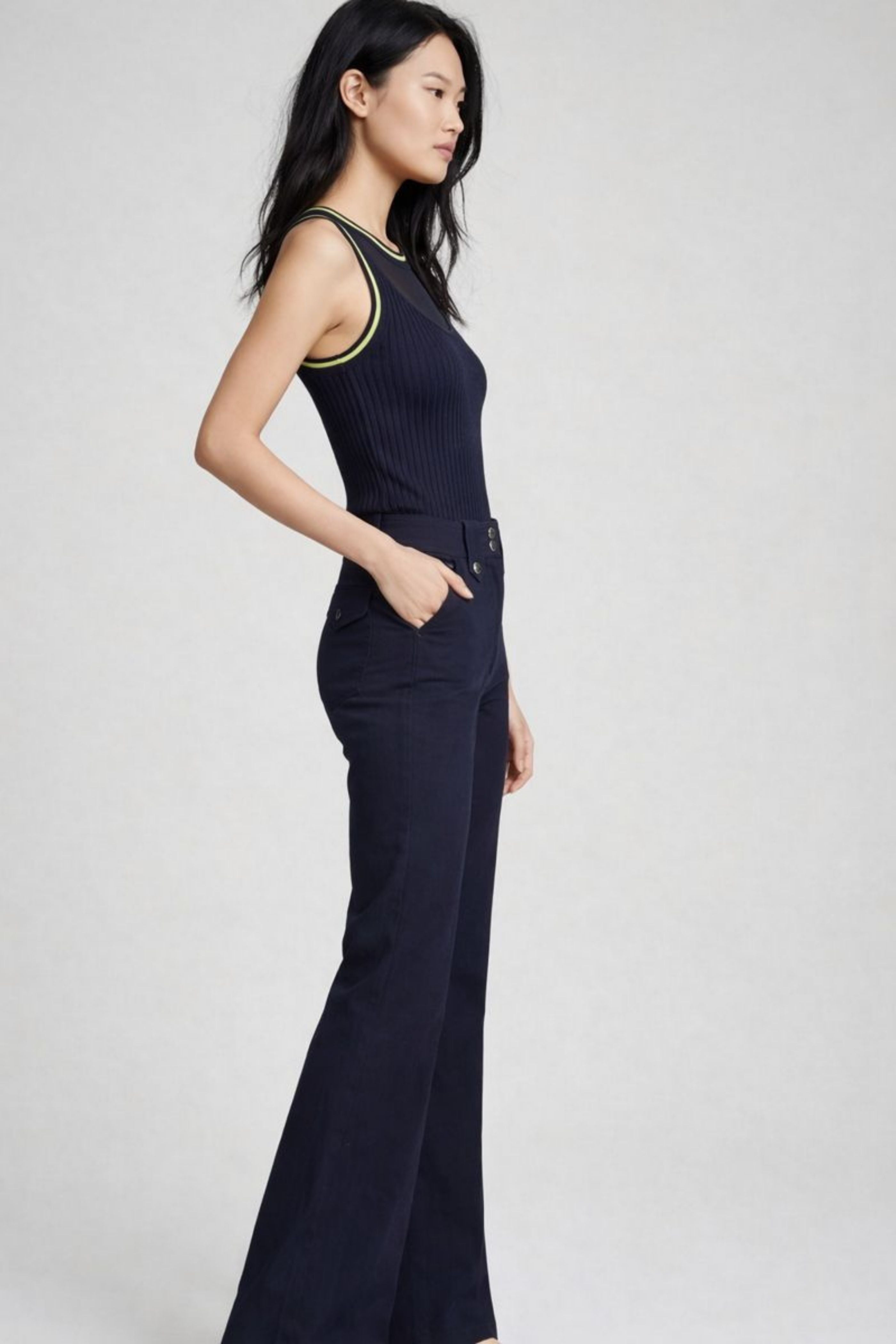 HARLEY // Midweight Travel Wide Leg Pant