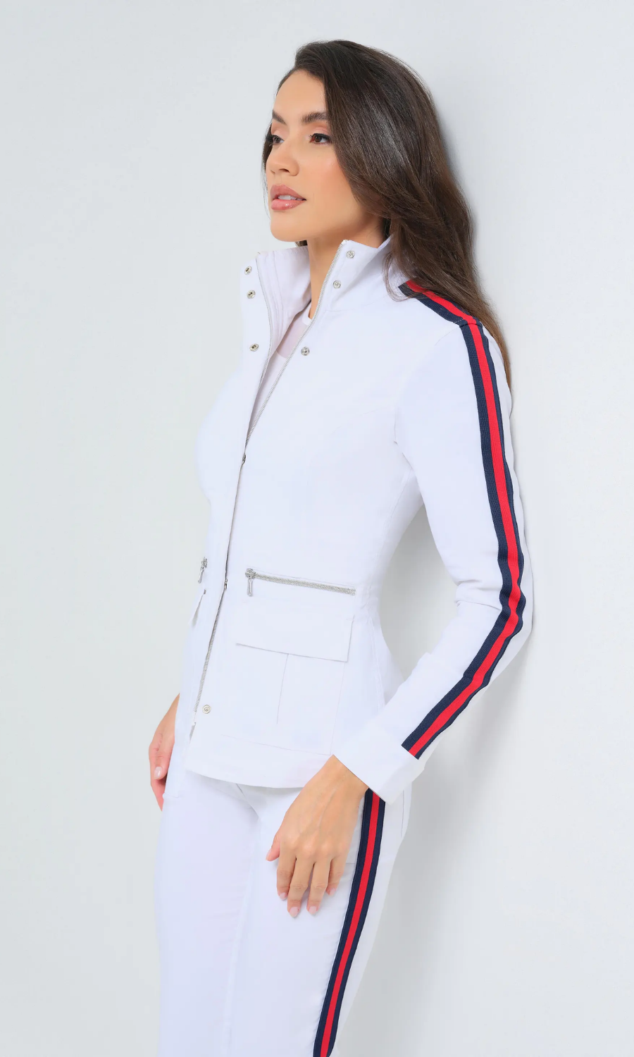 Kenya Sport Performance Cotton Striped Jacket