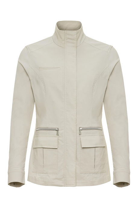 Kenya Safari Jacket in Stone