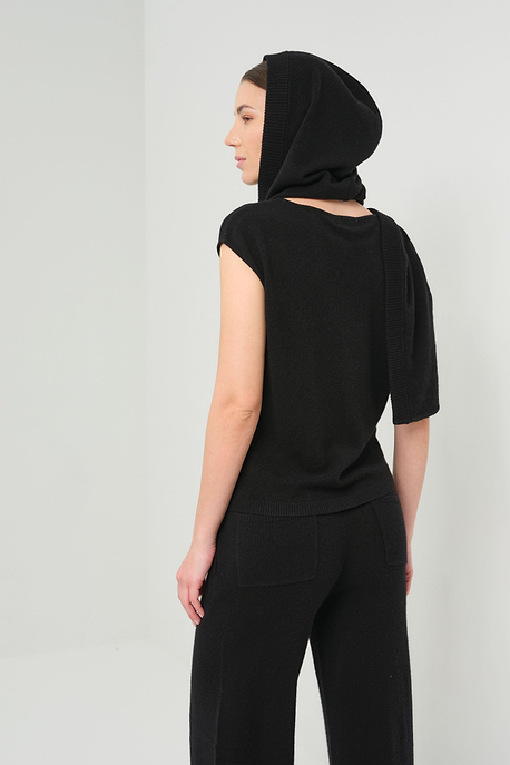 Cashmere Traveler Hood Scarf