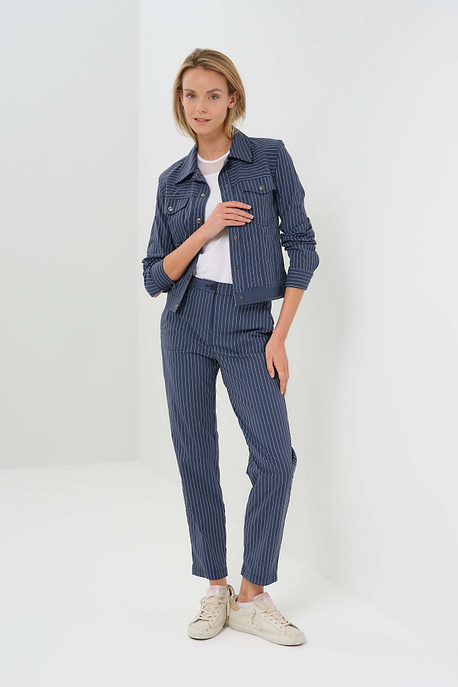 Dynamic Dina Striped Ultralight Tapered Ankle Pant