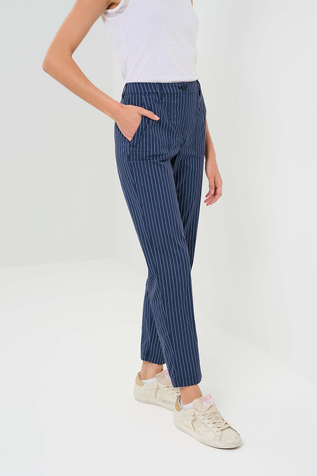 Dynamic Dina Striped Ultralight Tapered Ankle Pant