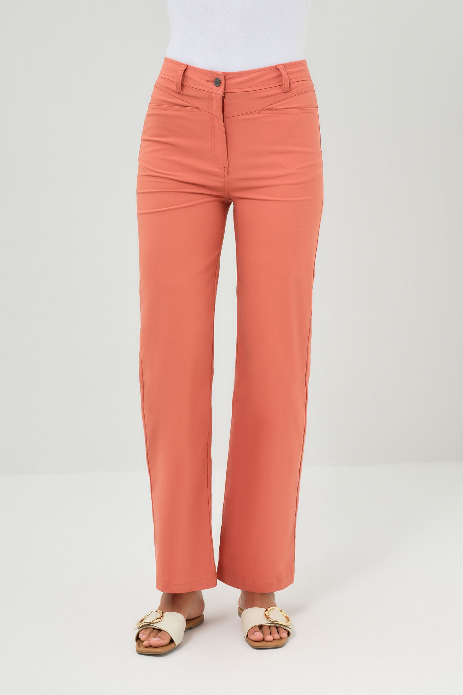 Greyson Mid-Weight Stretch Wide Leg Pant