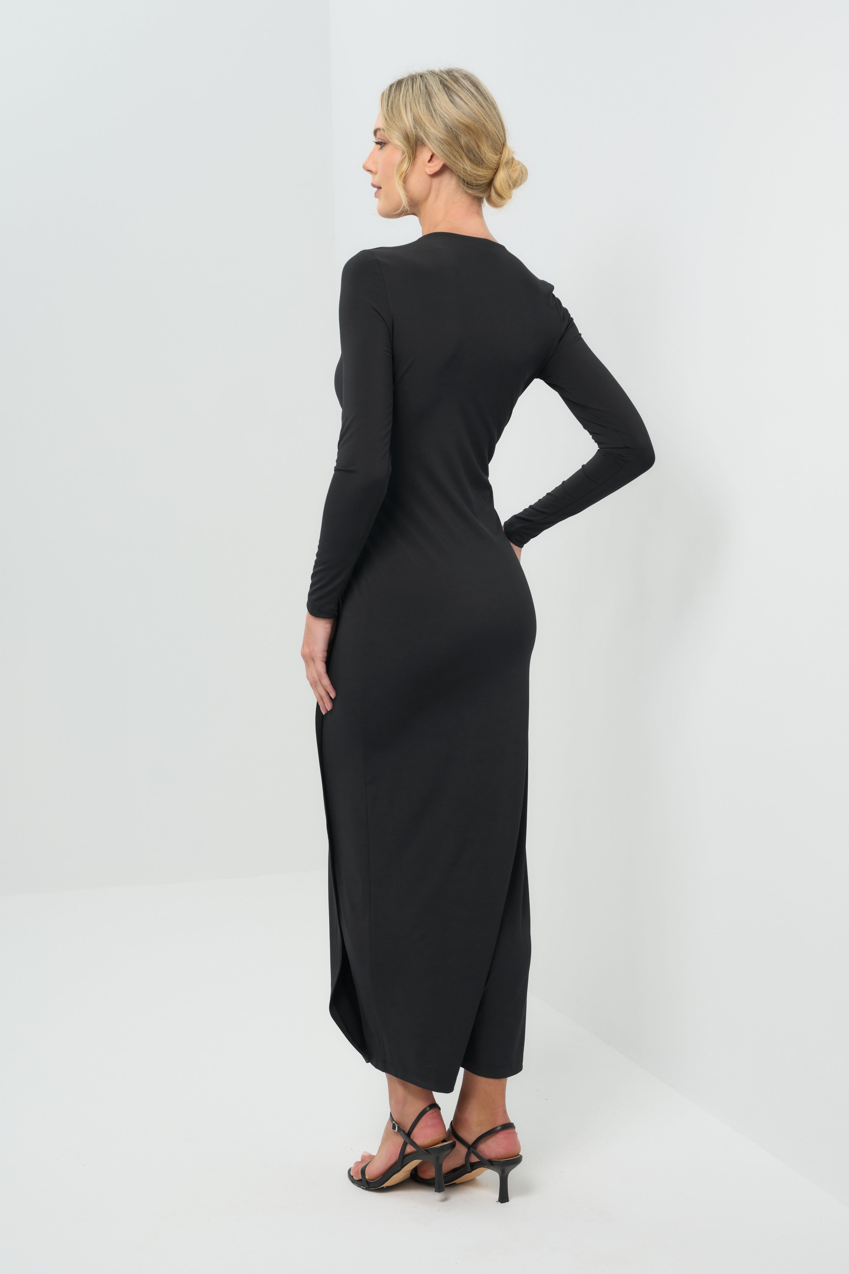 Janie Wrap Maxi Dress
