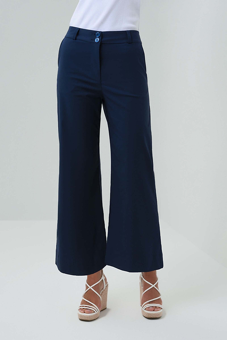 Ivanna Stretch Cropped Flare Pant