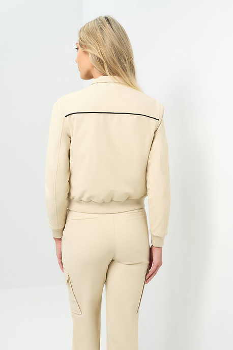 Ginger Performance Twill Bomber Jacket