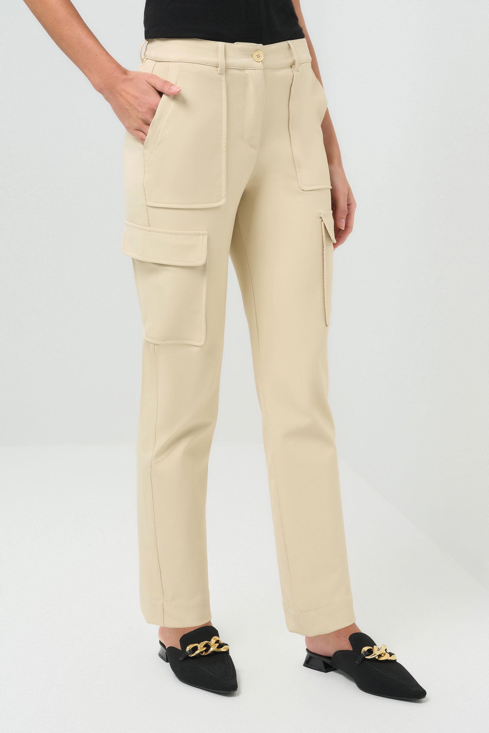 Sloane Performance Twill Cargo Straightleg pant