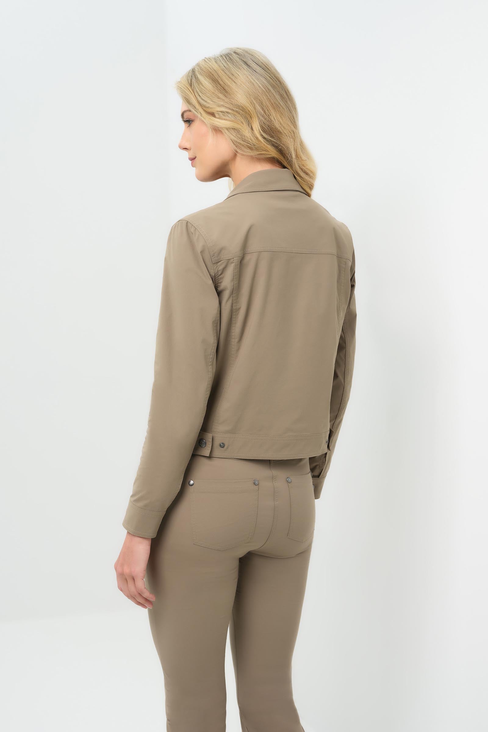 Delilah Ultra Light Weight Denim Style Jacket