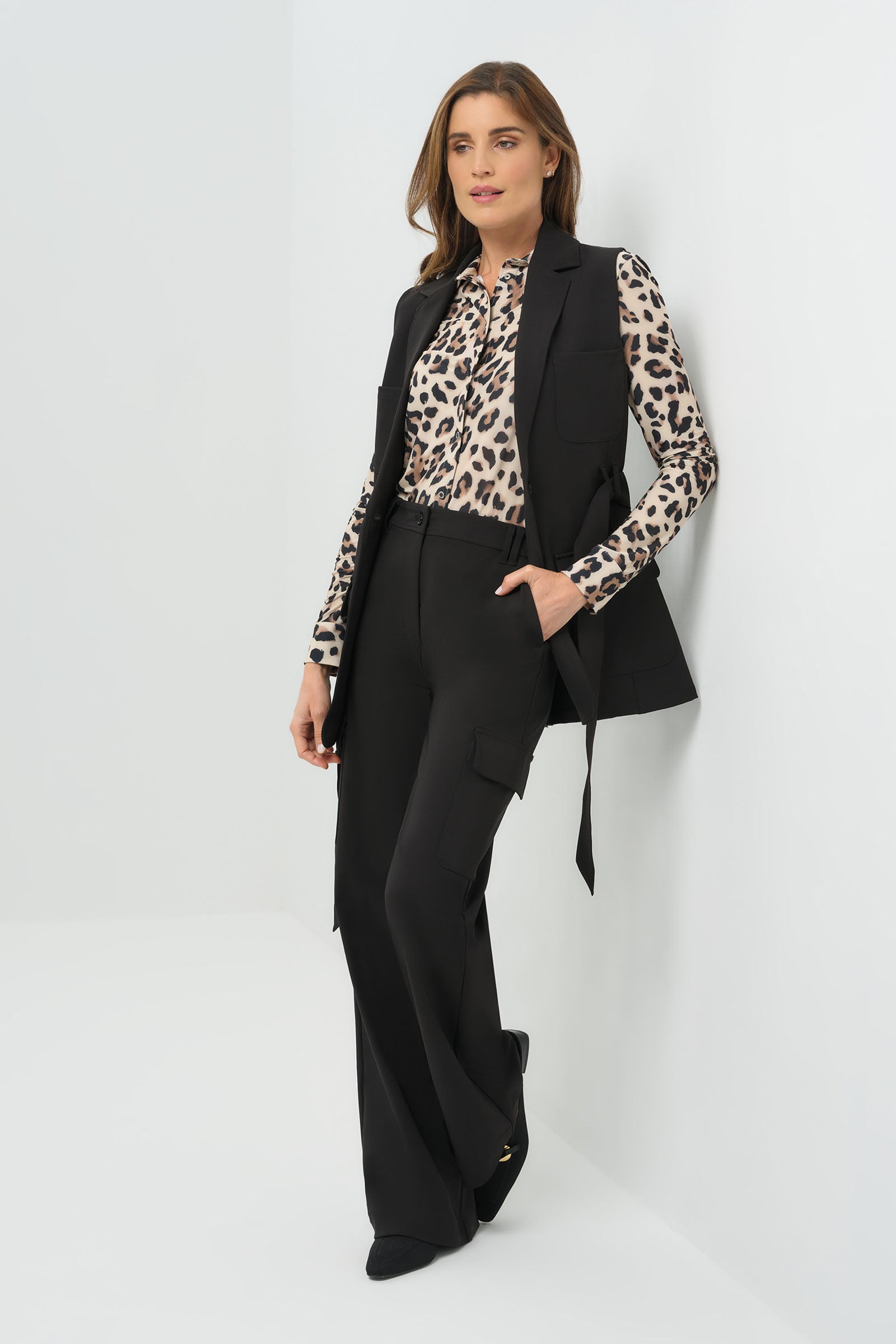 Hayes Recycled Wide Leg Cargo Pant