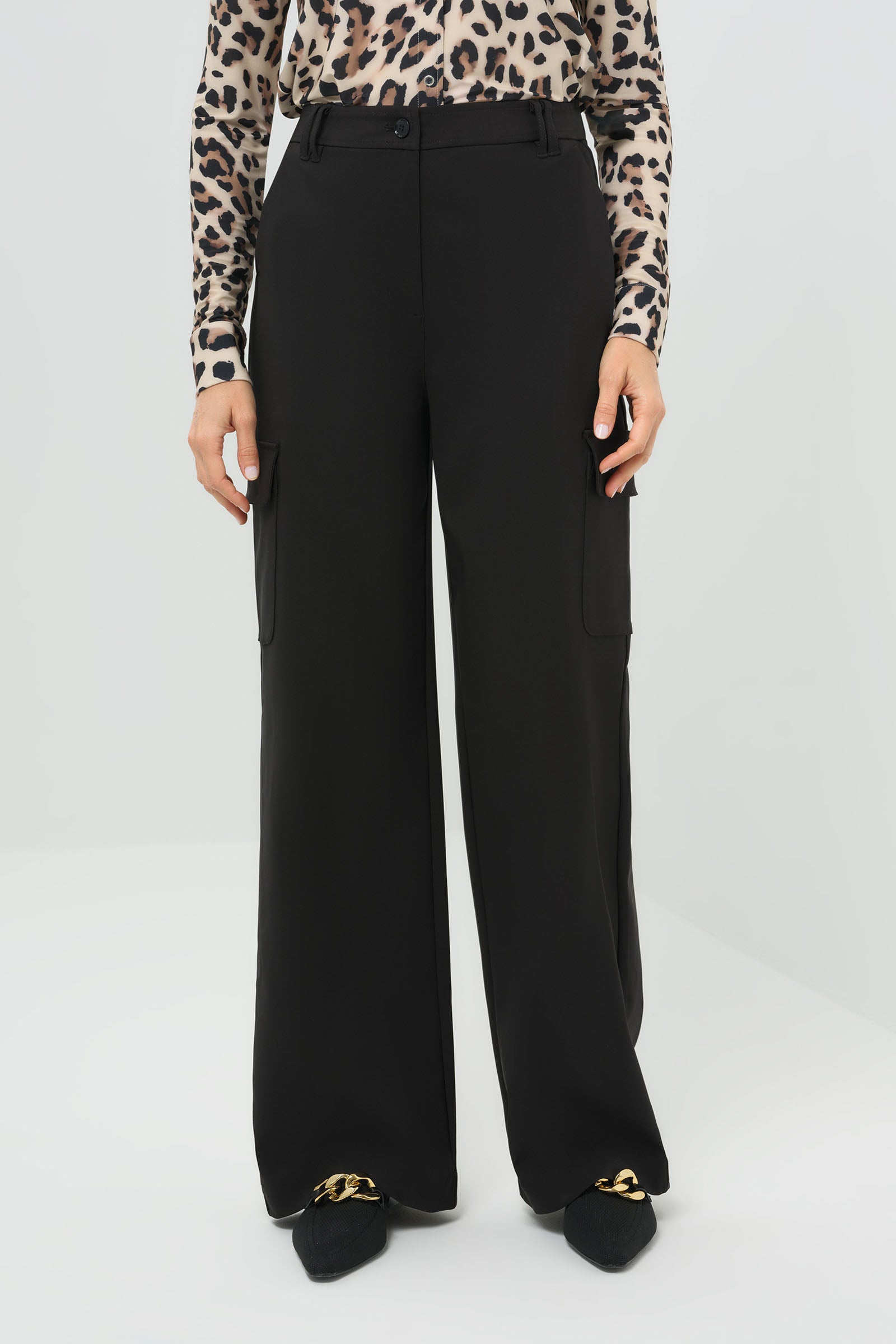 Hayes Recycled Wide Leg Cargo Pant