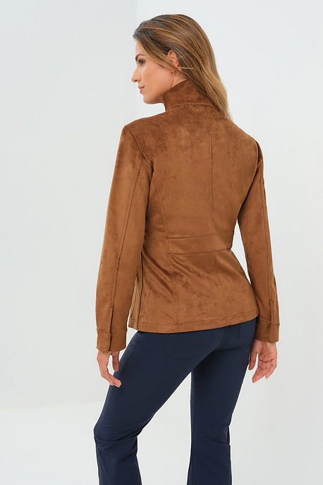 Kenya Faux Suede Safari Jacket Anniversary Edition