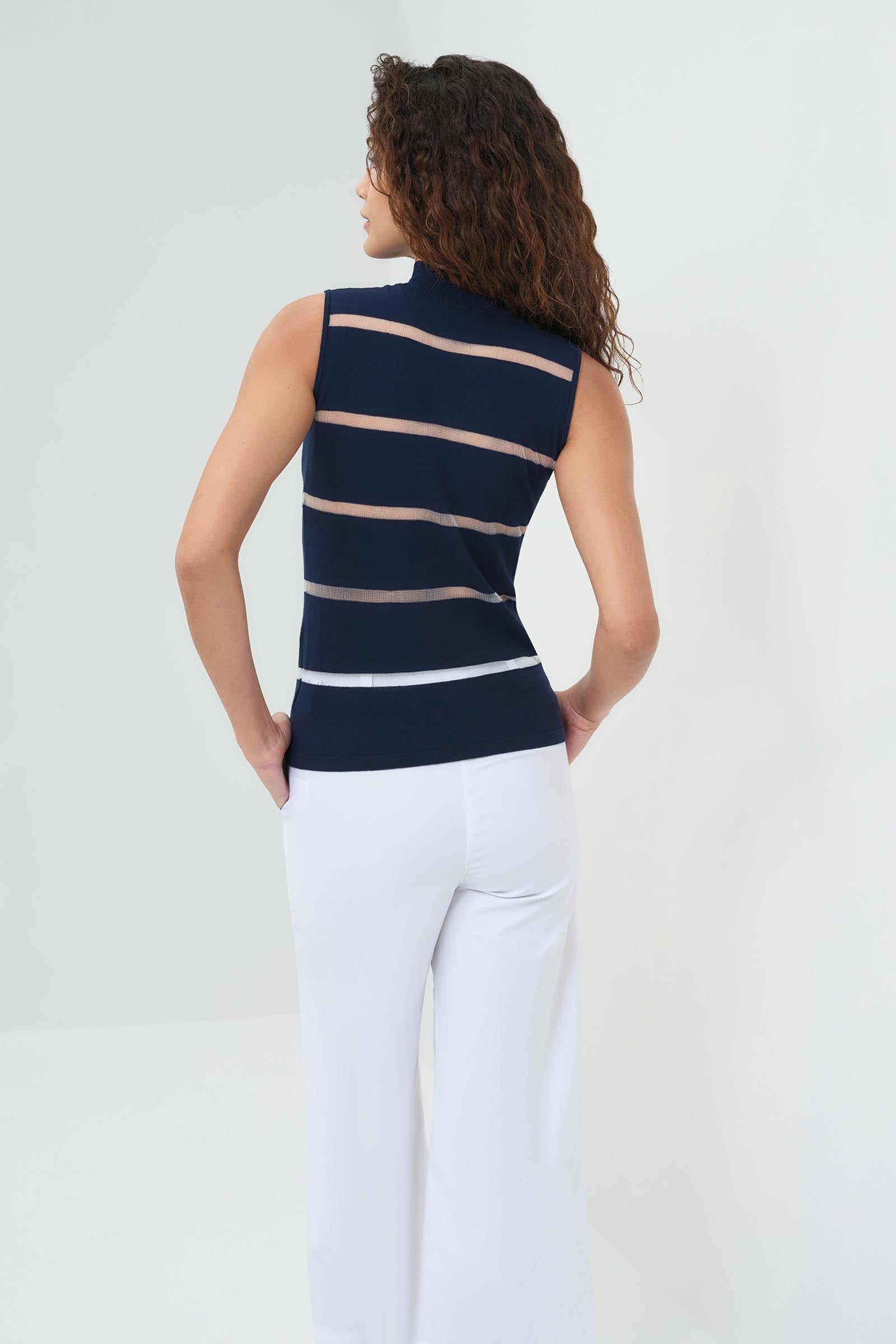 Maxine Knit Mock Neck Top