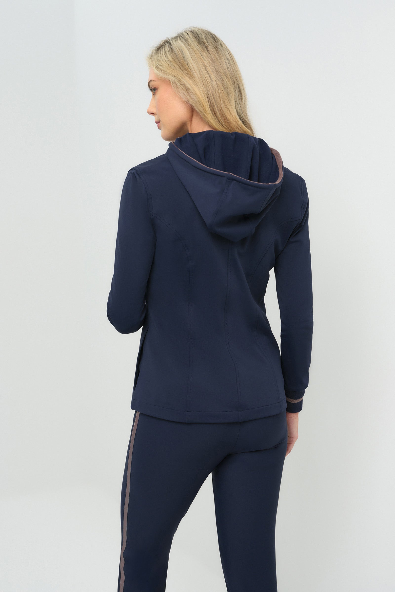 Cozy Tressa Fleece Lined Hooded Blazer
