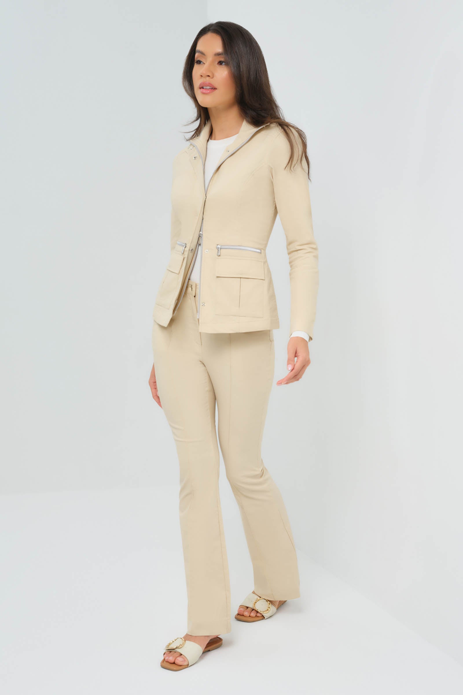 Kenya Safari Jacket in Wheat