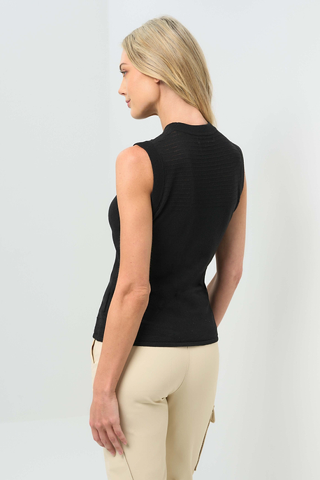 Evie Sleeveless Sweater Knit Top