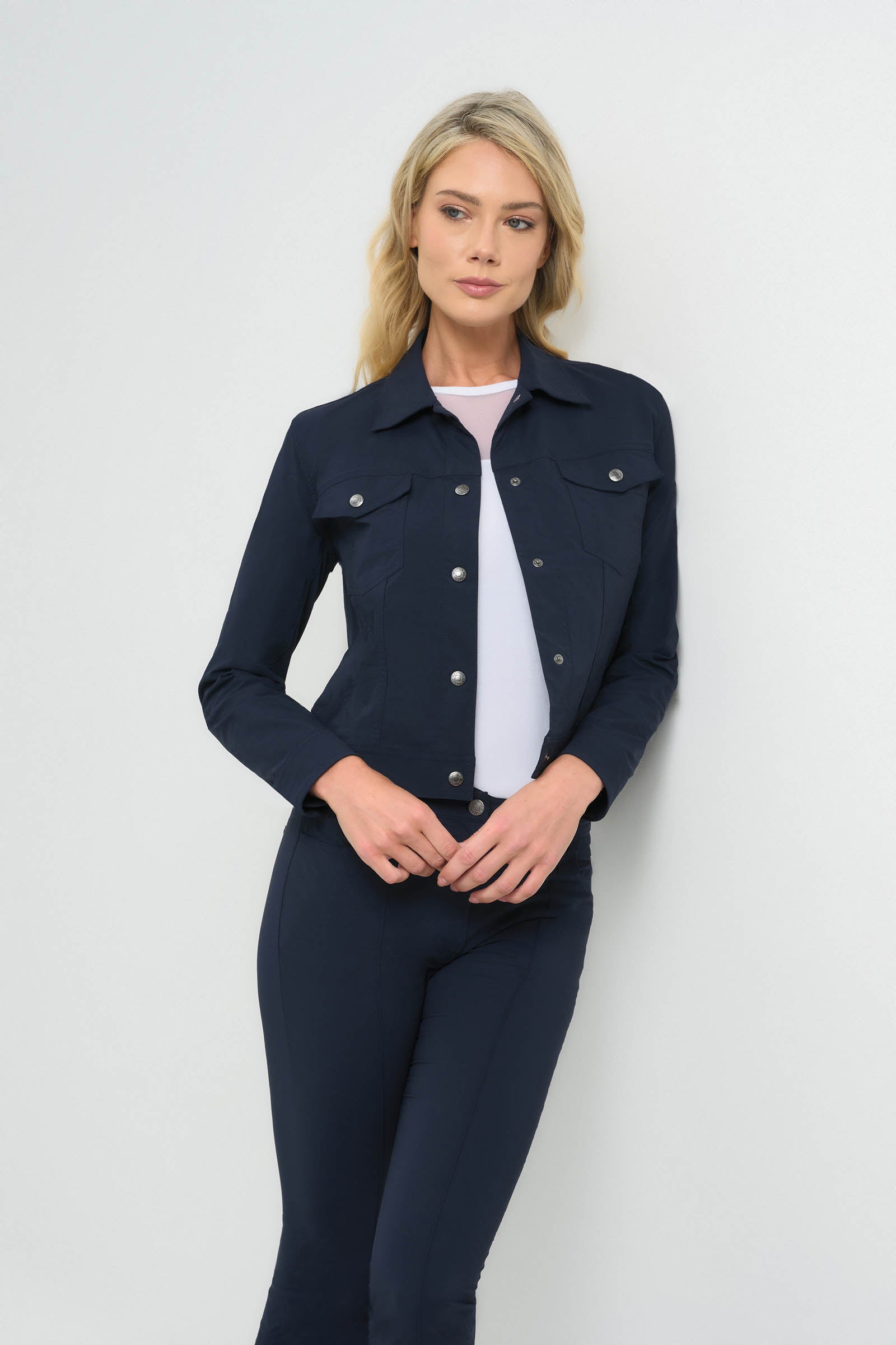 Delilah Ultra Light Weight Denim Style Jacket