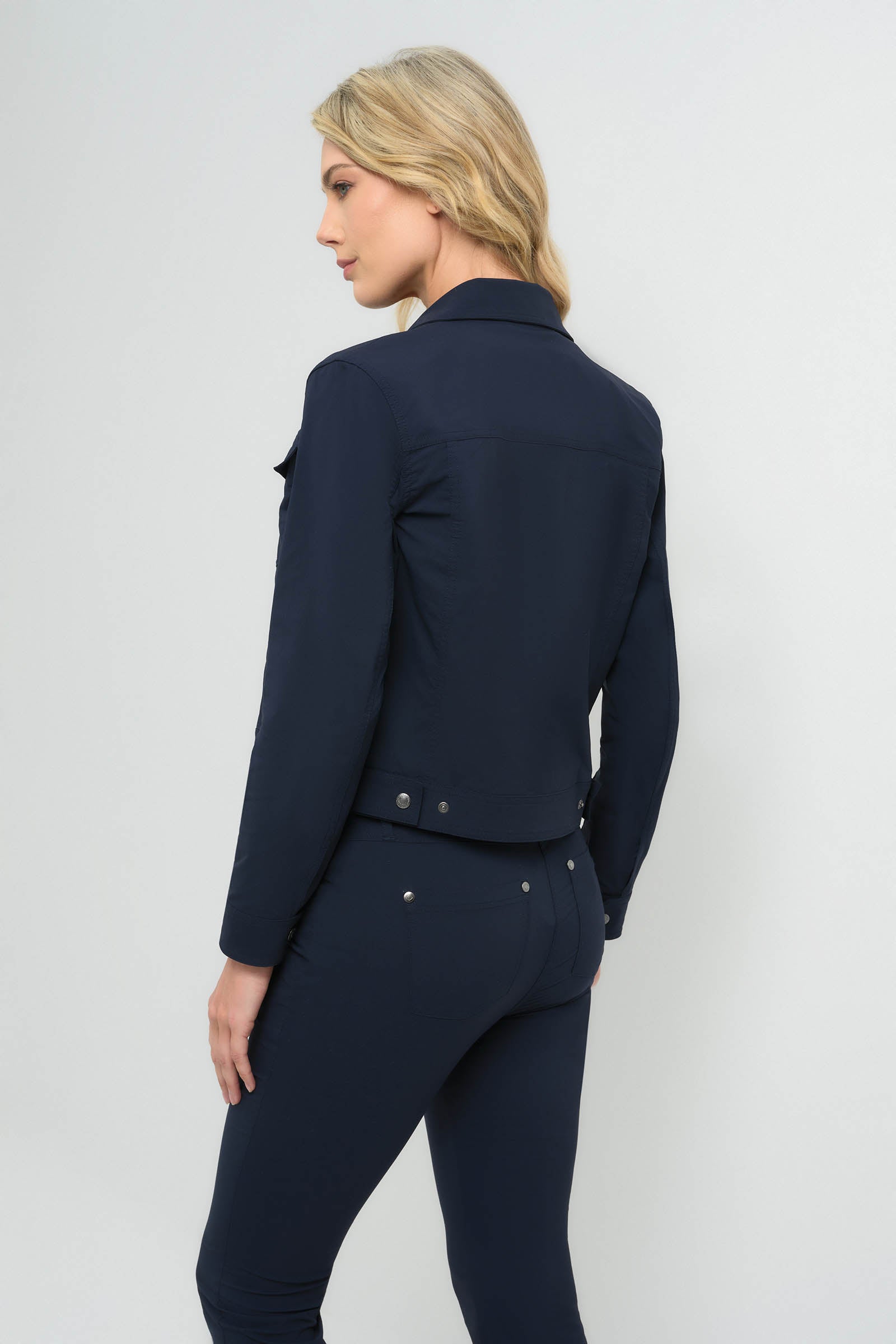 Delilah Ultra Light Weight Denim Style Jacket