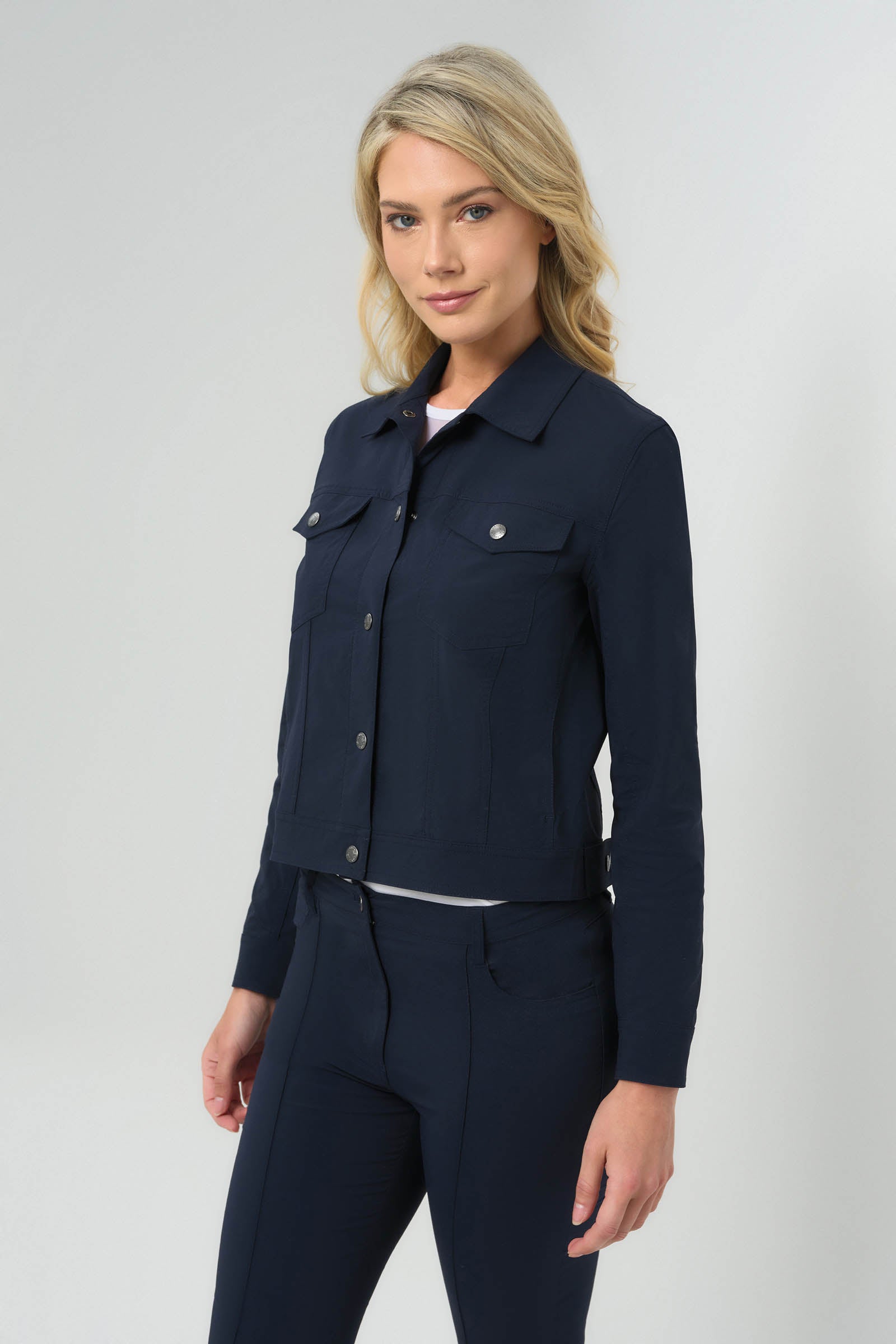 Delilah Ultra Light Weight Denim Style Jacket