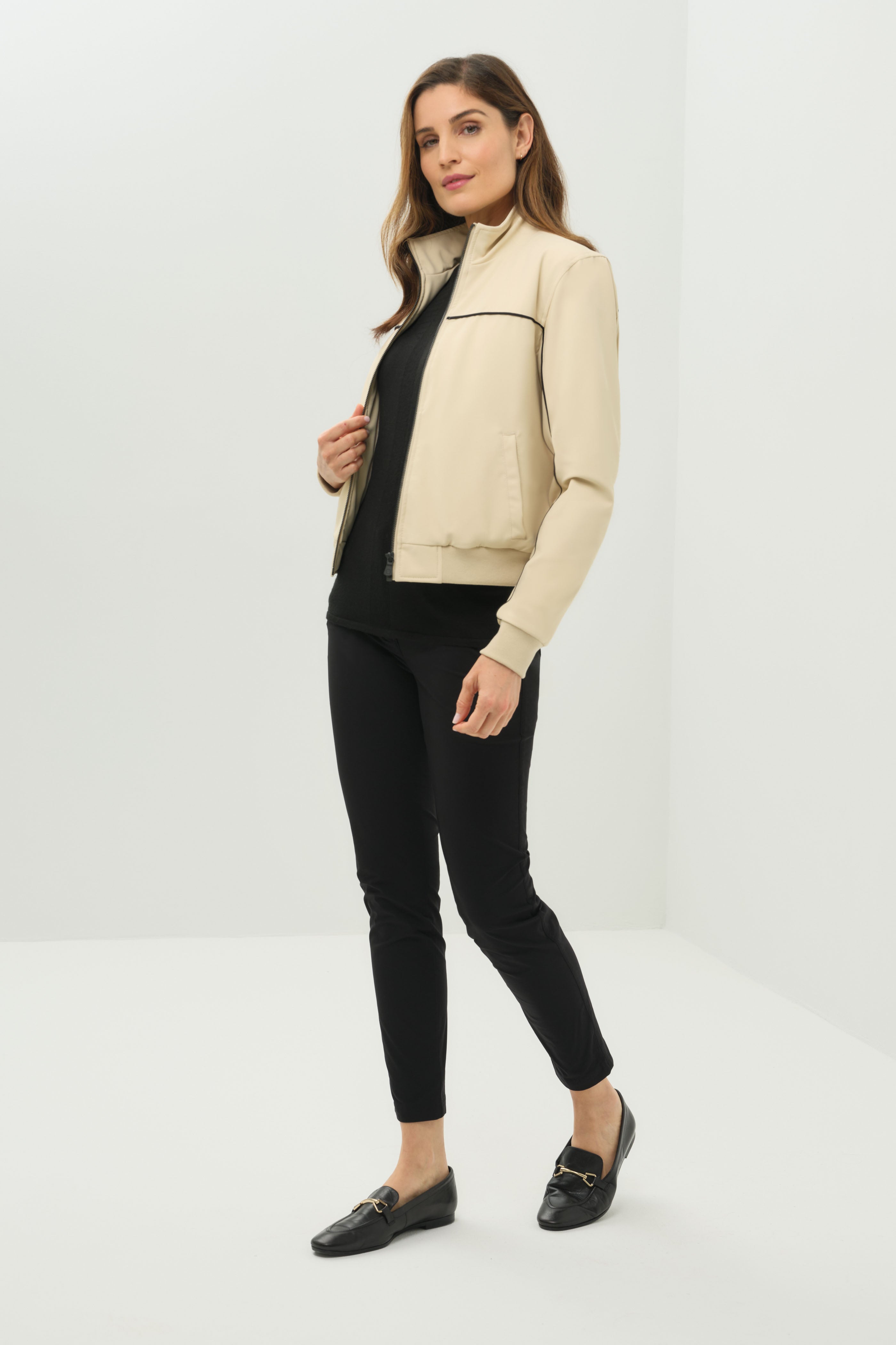 Ginger Performance Twill Bomber Jacket