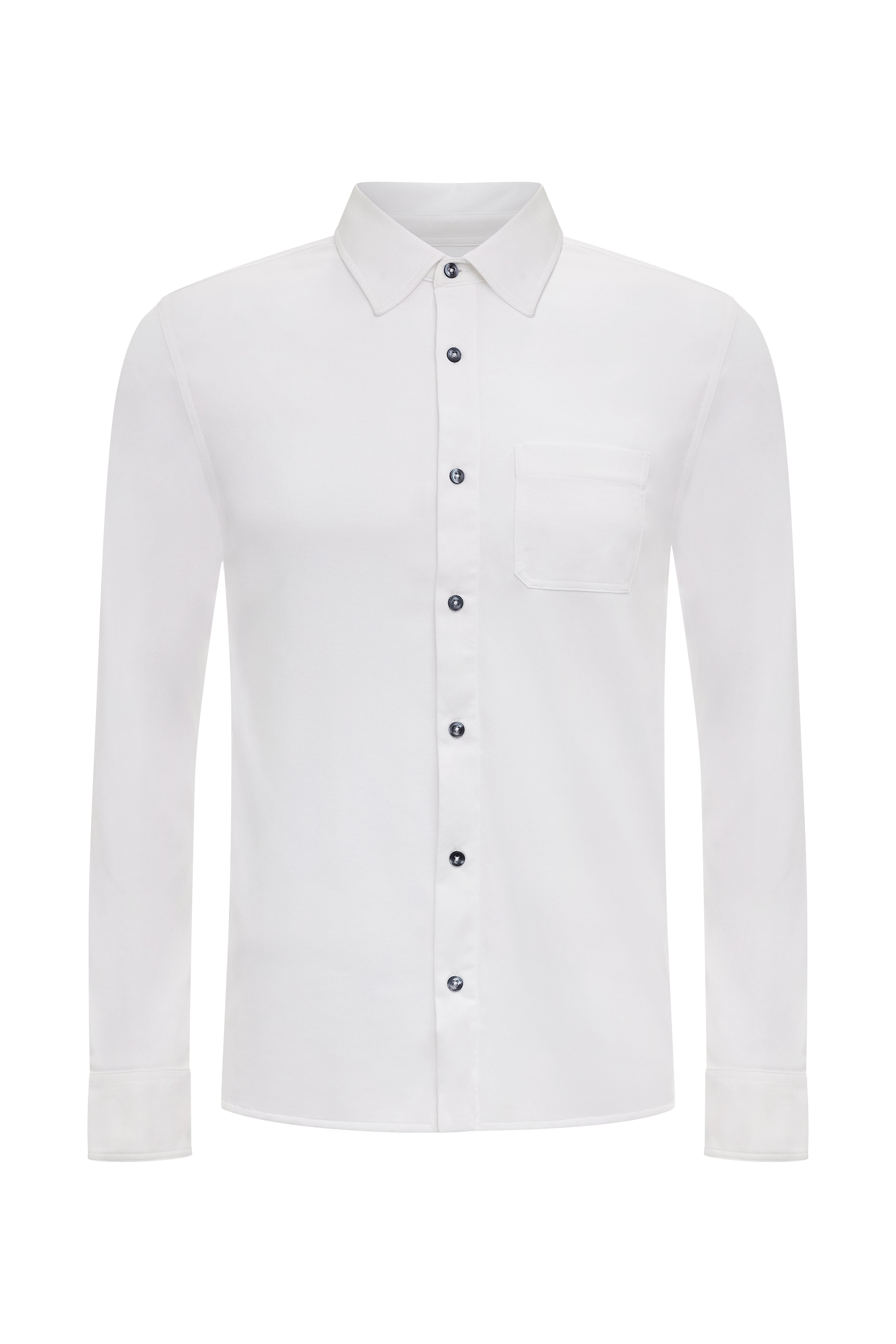 Nick Men's Piquet Button Down Shirt