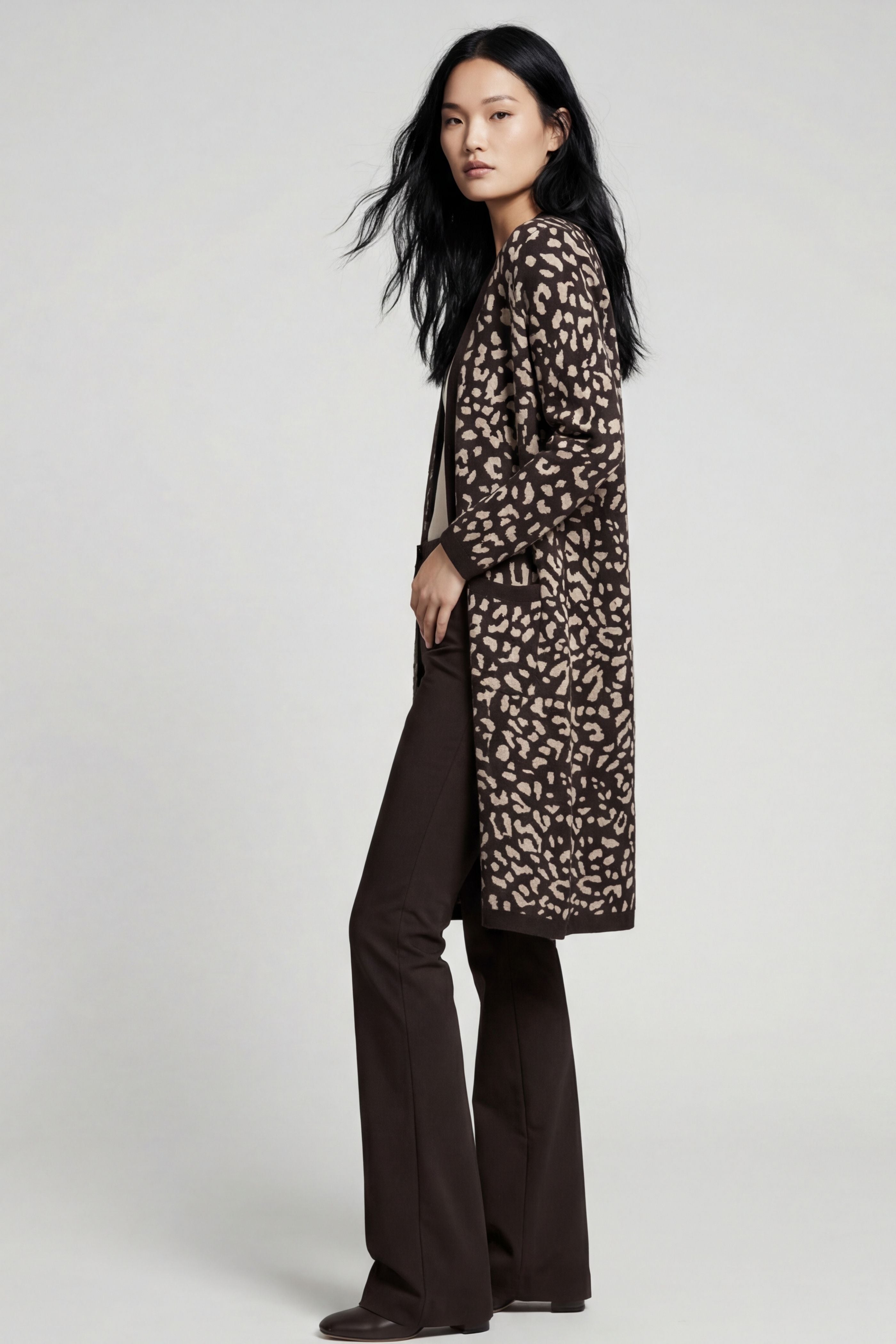 ZENDAYA // Jacquard Sweater Cardigan