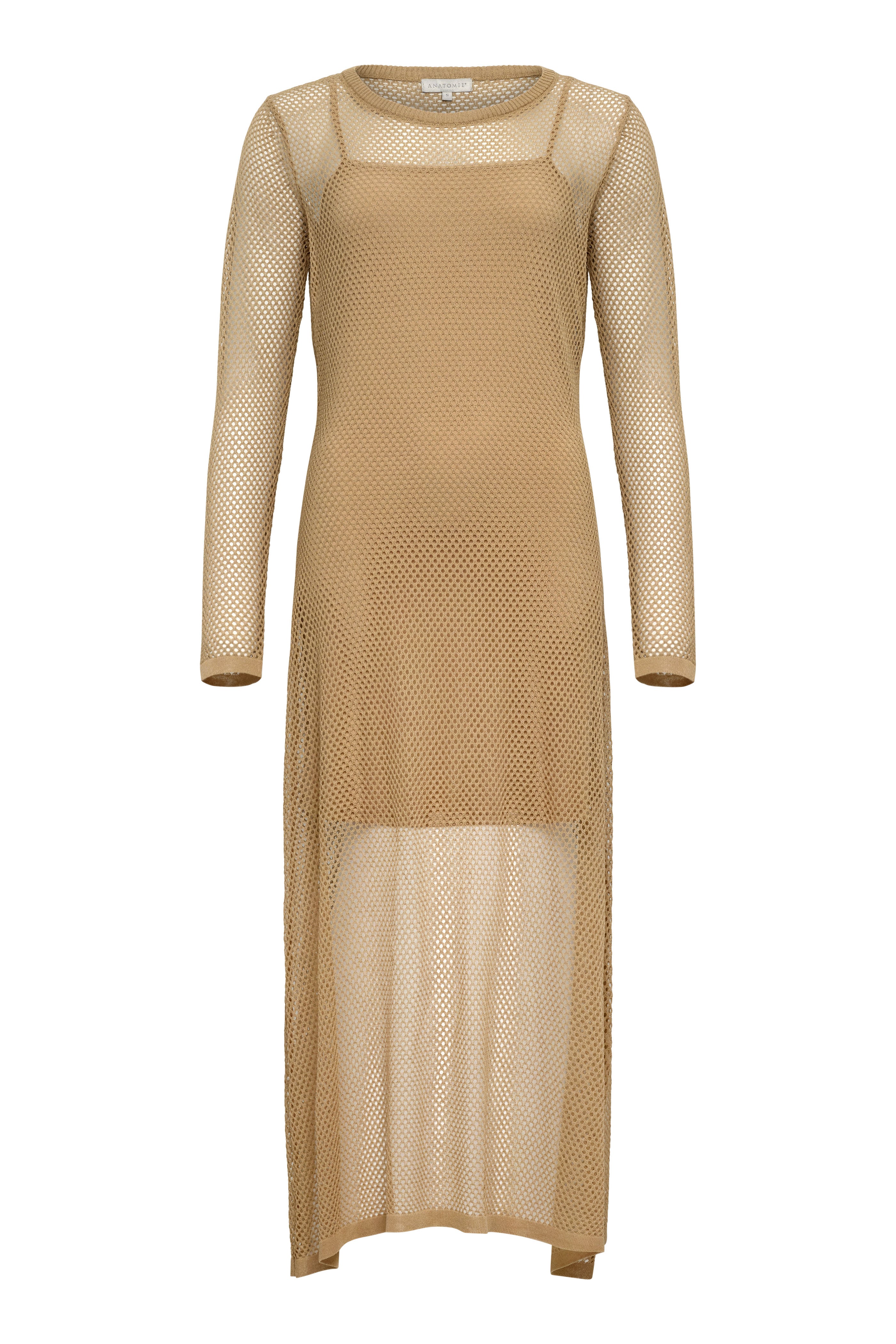 Ava Open Knit Maxi Dress