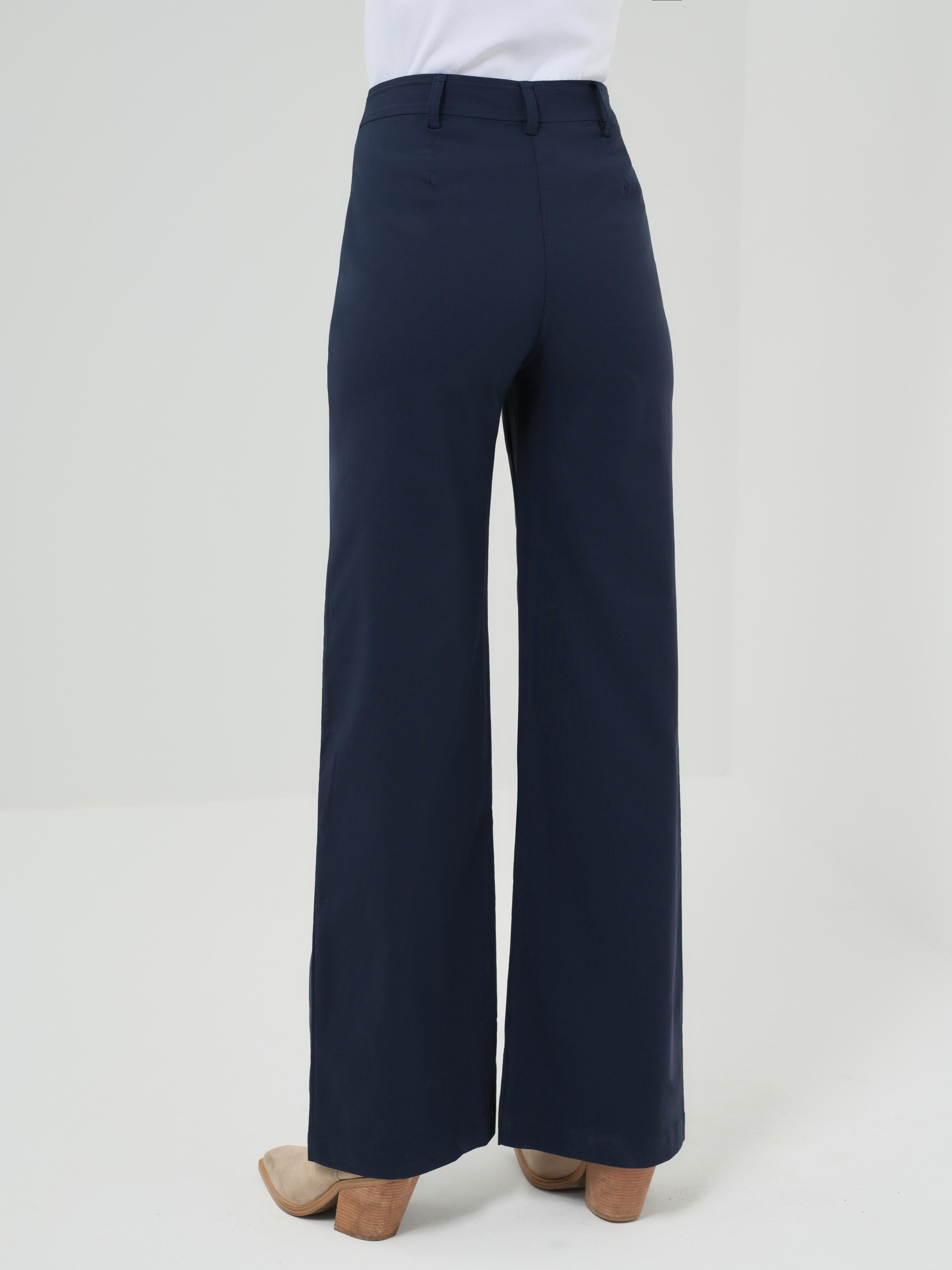 Greyson Mid-Weight Stretch Wide Leg Pant