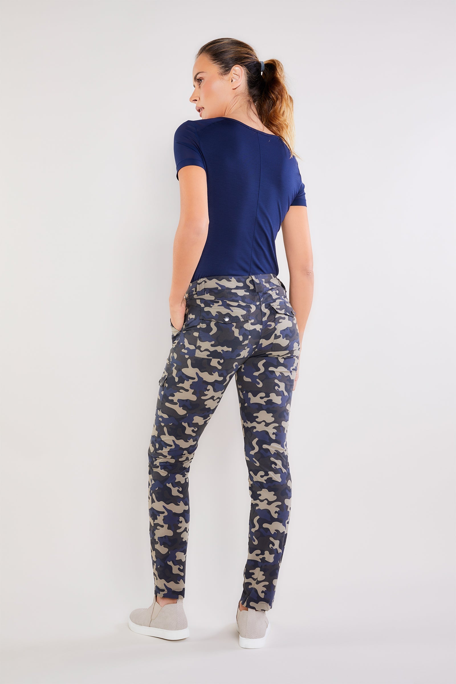 Navy || Melissa Pima Cotton T-Shirt