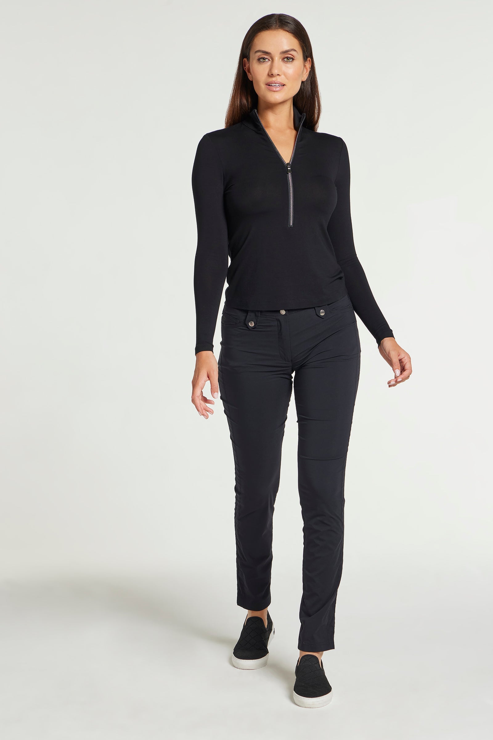 Black || Stacey Top