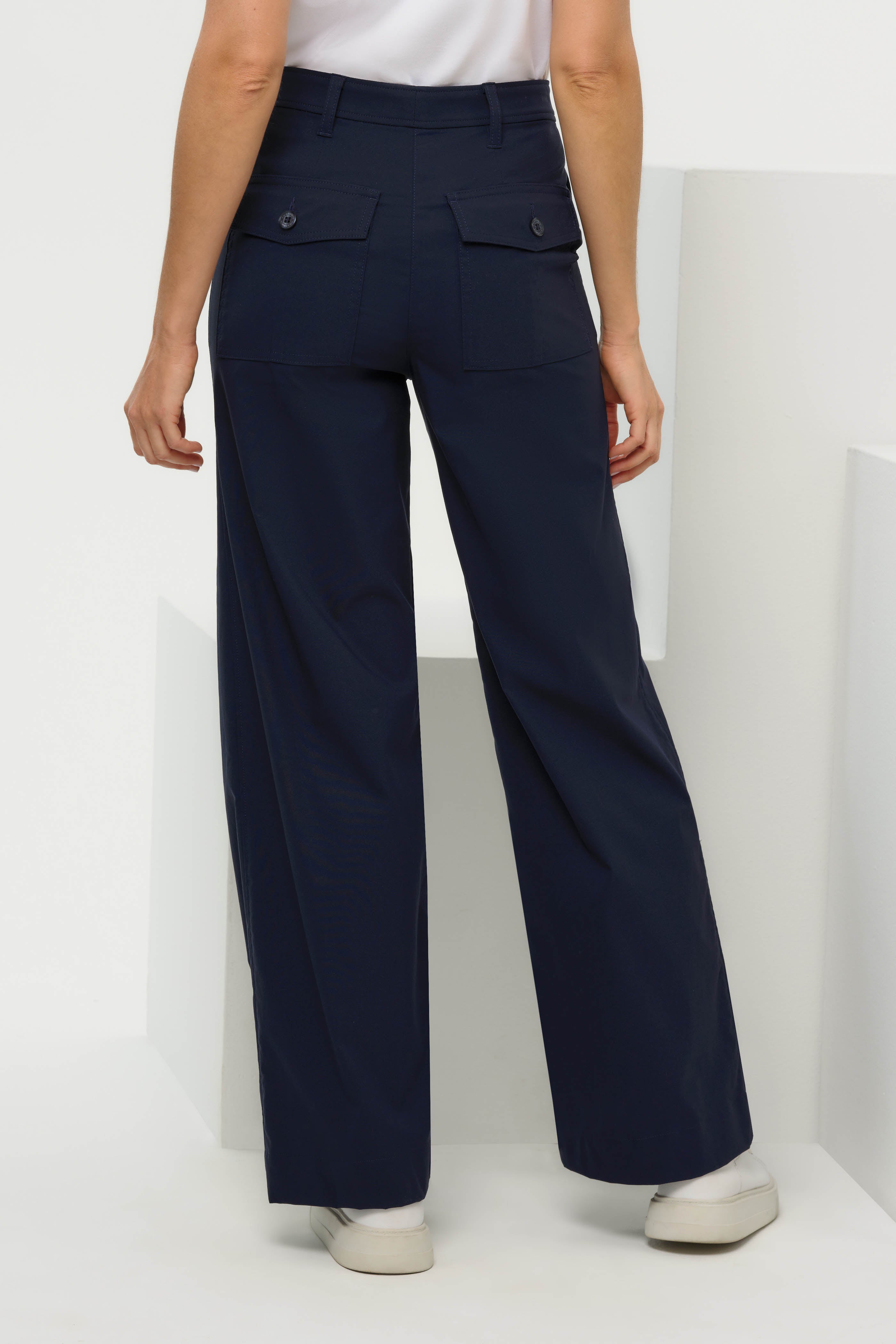 Brooklyn Wide Leg Mid-weight Pant