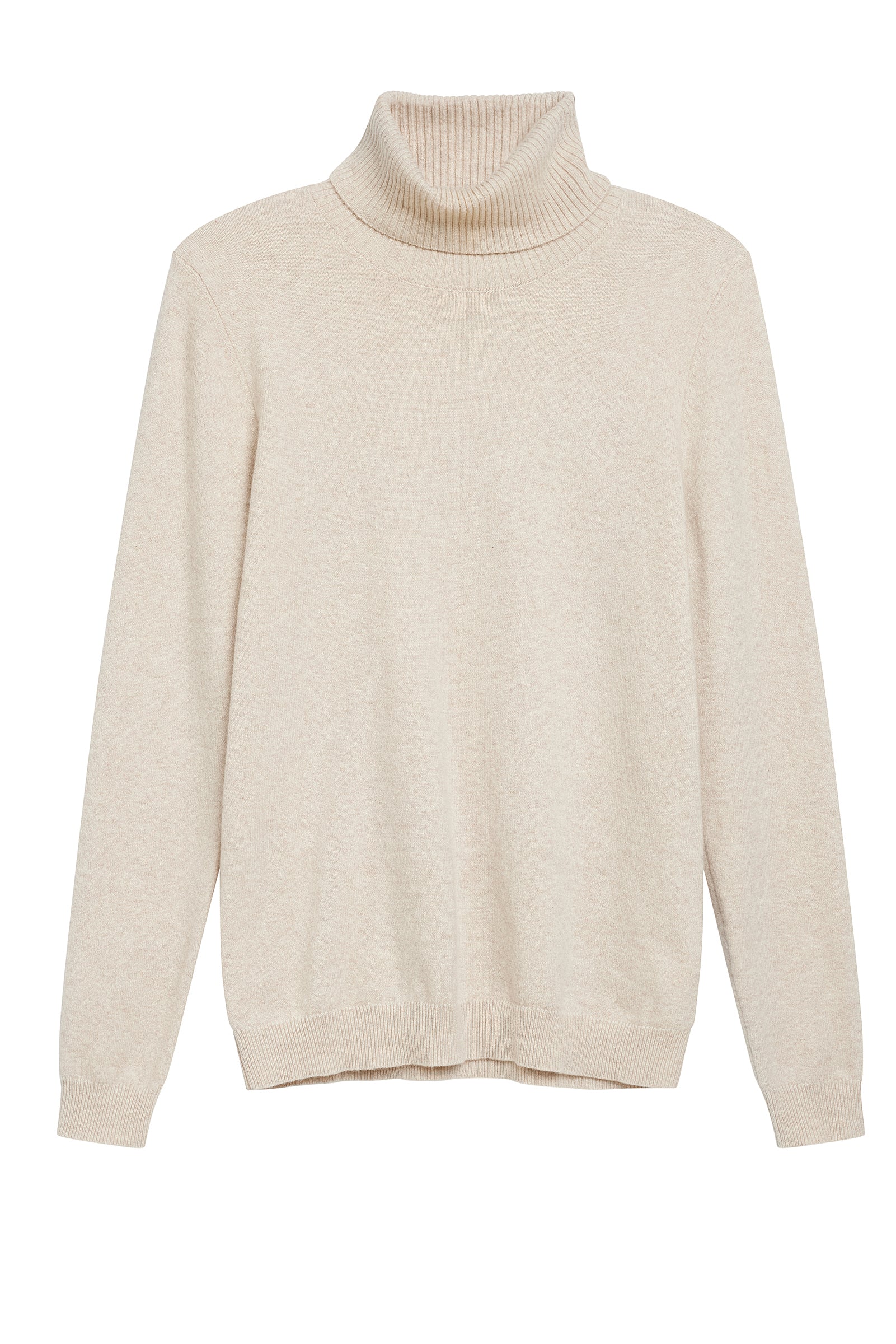 Emily Cashmere Turtleneck Sweater