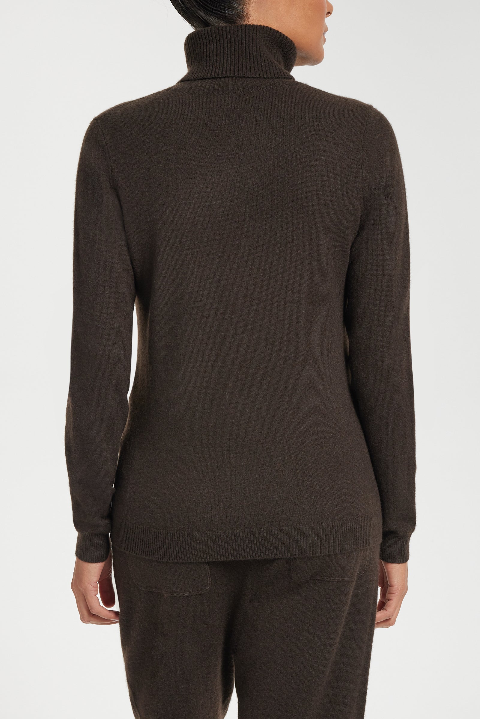 Emily Cashmere Turtleneck Sweater