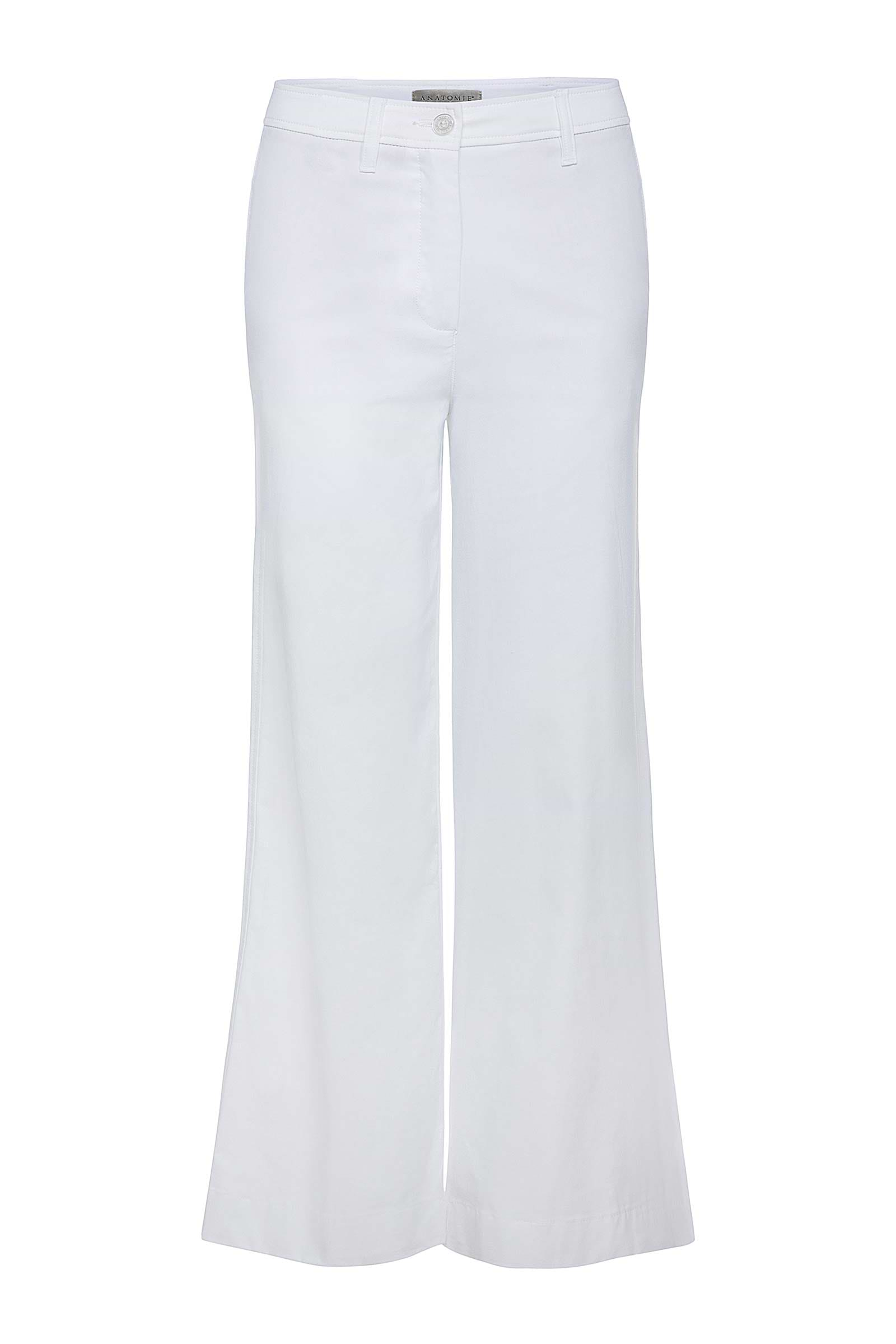 The Best Travel Pants. Flat Lay of a Brooklyn Pant in White.