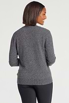 Charcoal || Missy Cashmere Cardigan