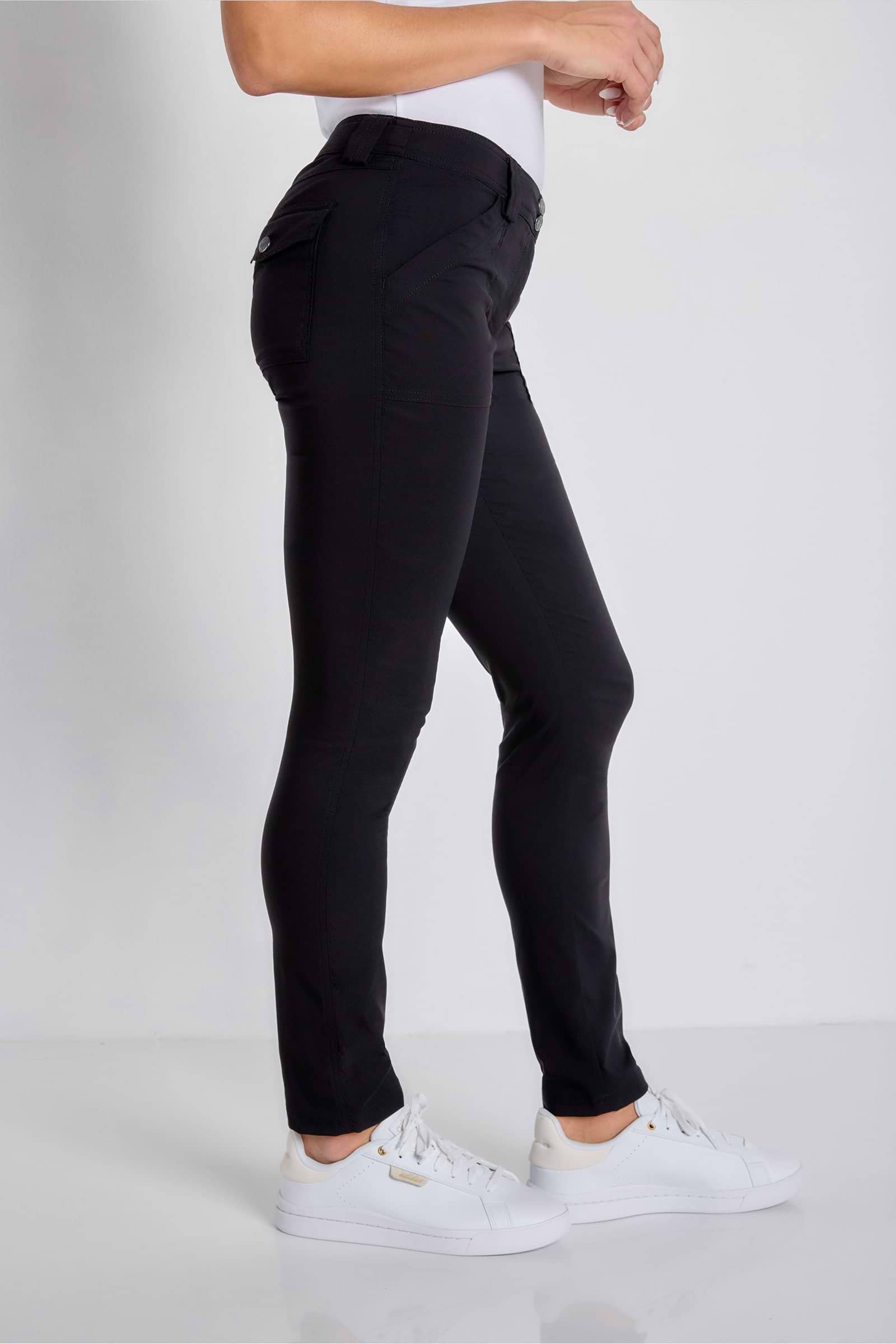 Black II McCall Cargoless Pockets Pant Suva