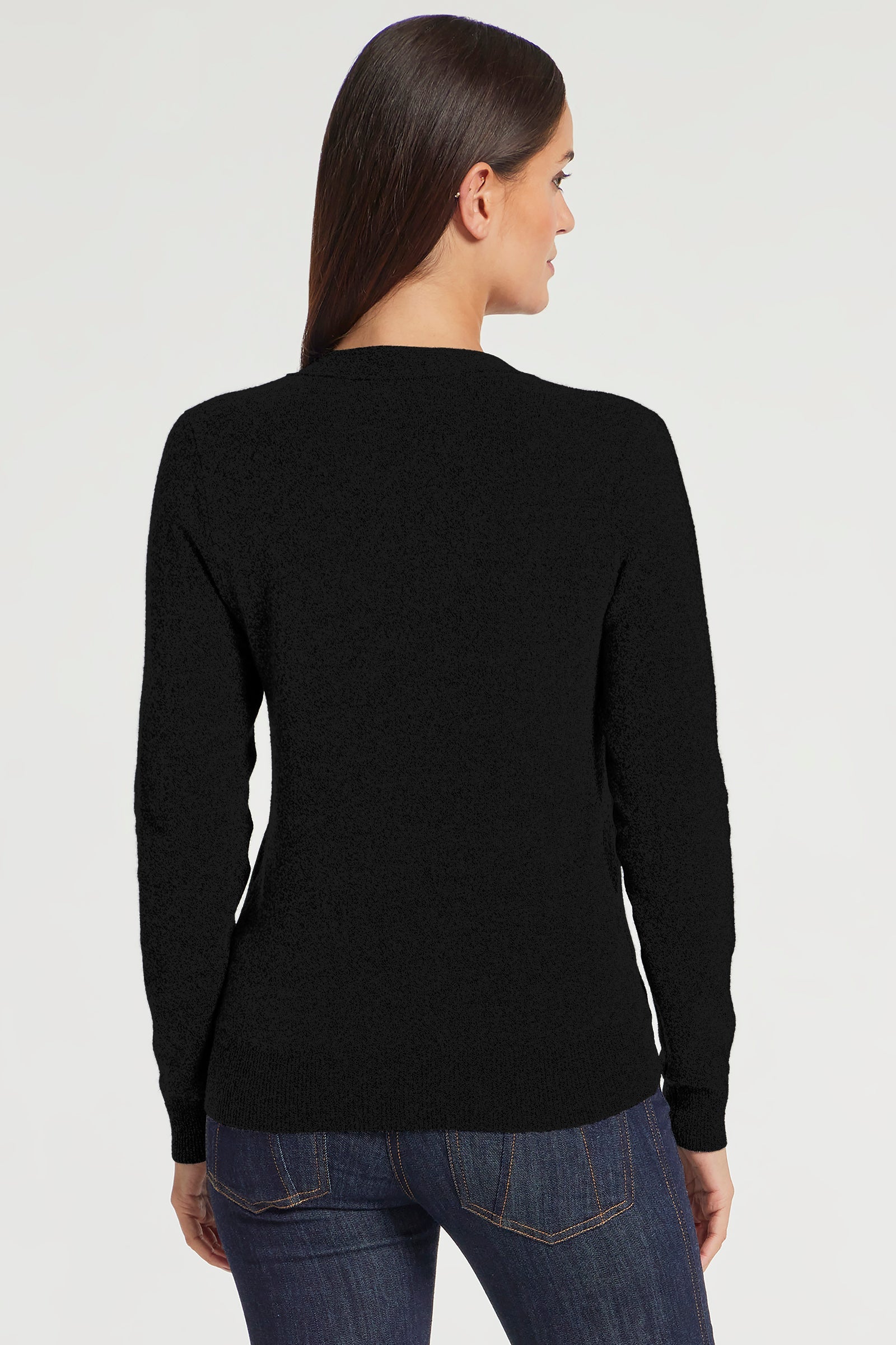 Black || Missy Cashmere Cardigan