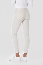 Stone/White || Luisa Stripe Saira Skinny Pant