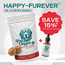 Full-Spectrum (1,600mg) Happy-Furever™ Oil & Chews Value Bundle
