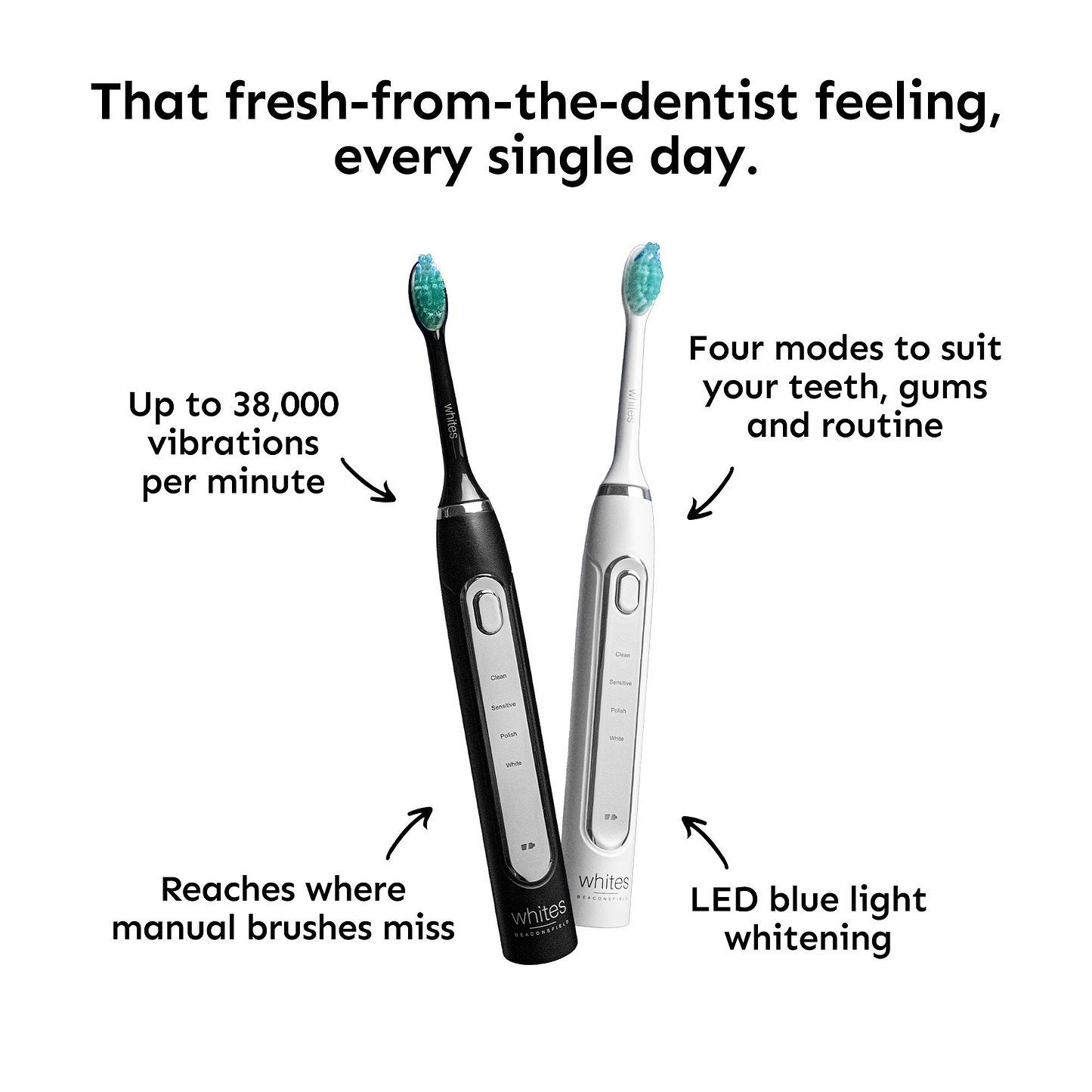 Black Sonic Electric Toothbrush