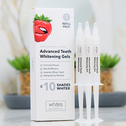 Advanced Whitening Refill Gels x3