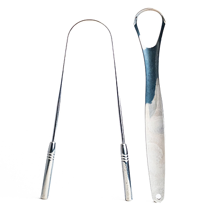 Stainless Steel Tongue Scraper