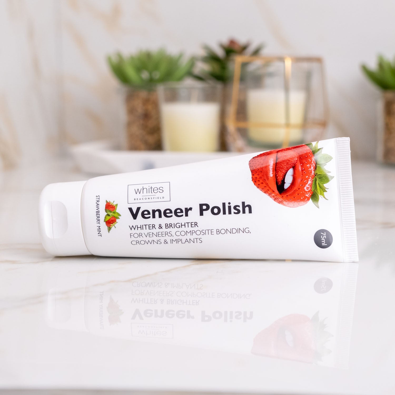 Strawberry mint veneer polish