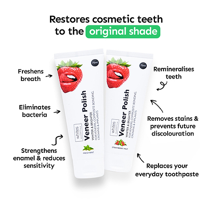 Veneer & Composite Whitening Toothpaste - Fresh Mint