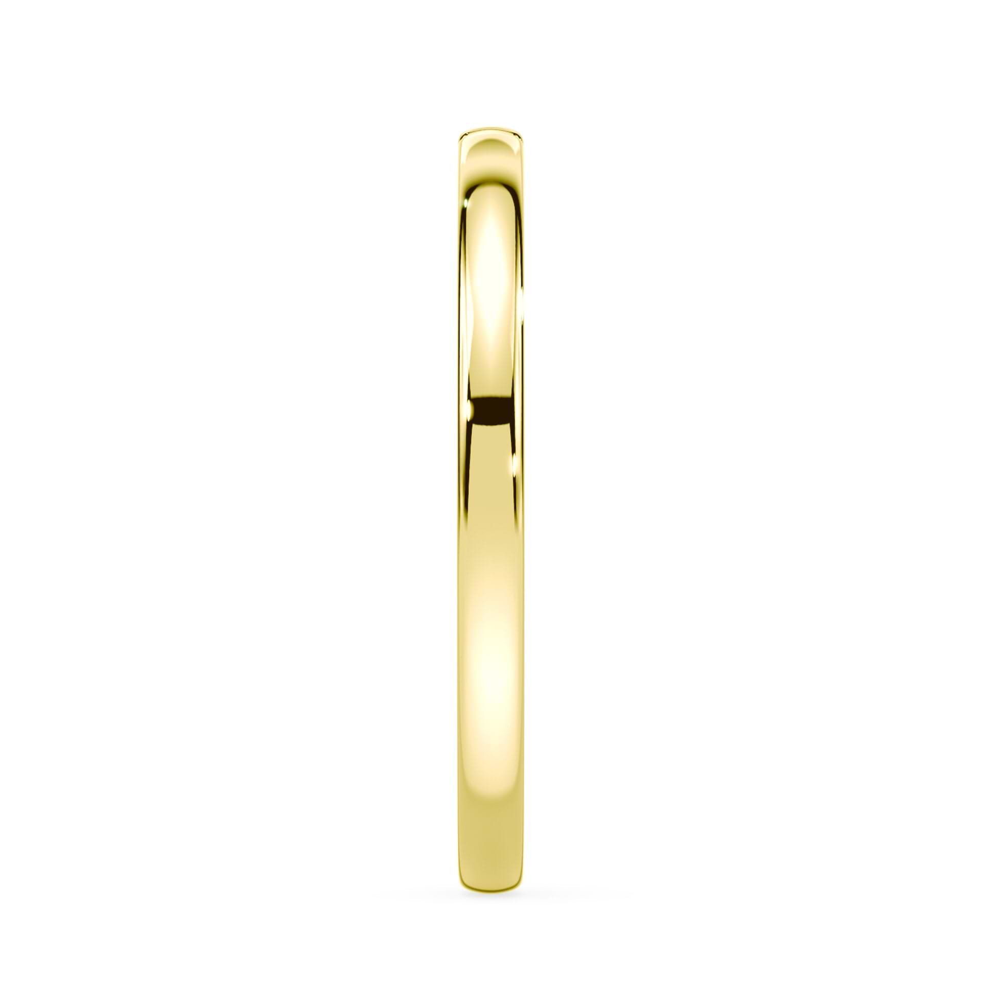 Open Band for Low Basket Engagement Rings