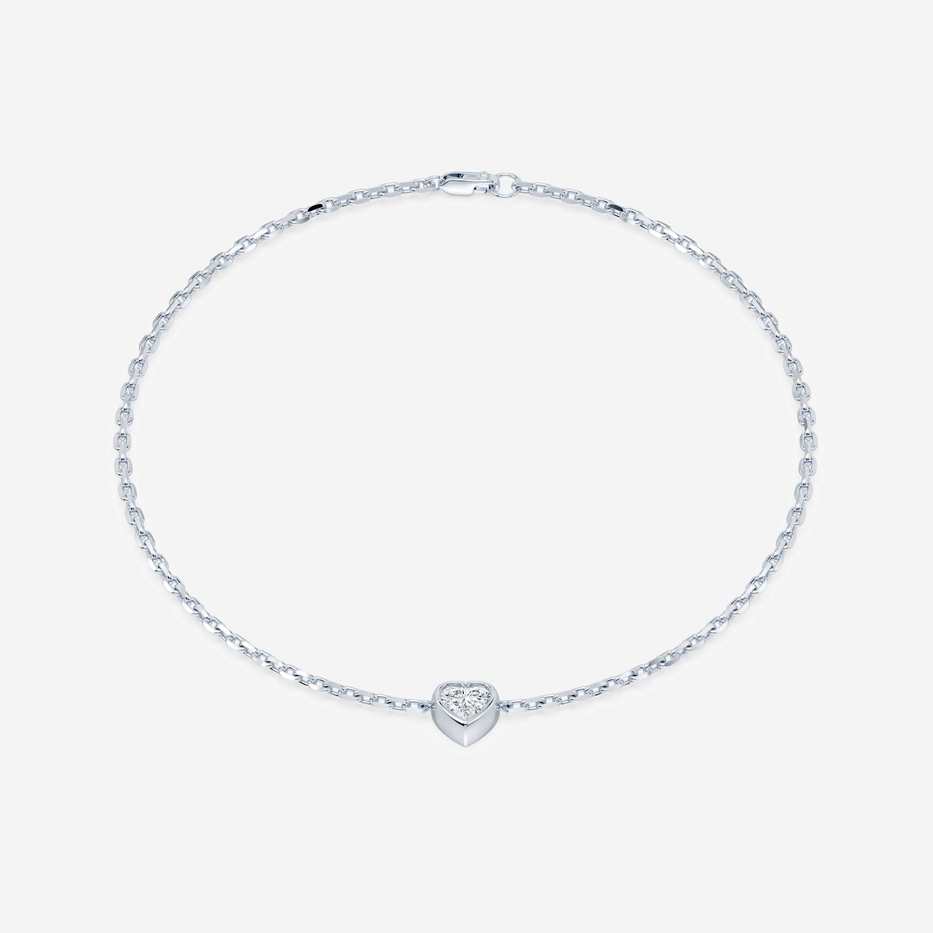 Heart Diamond Bracelet
