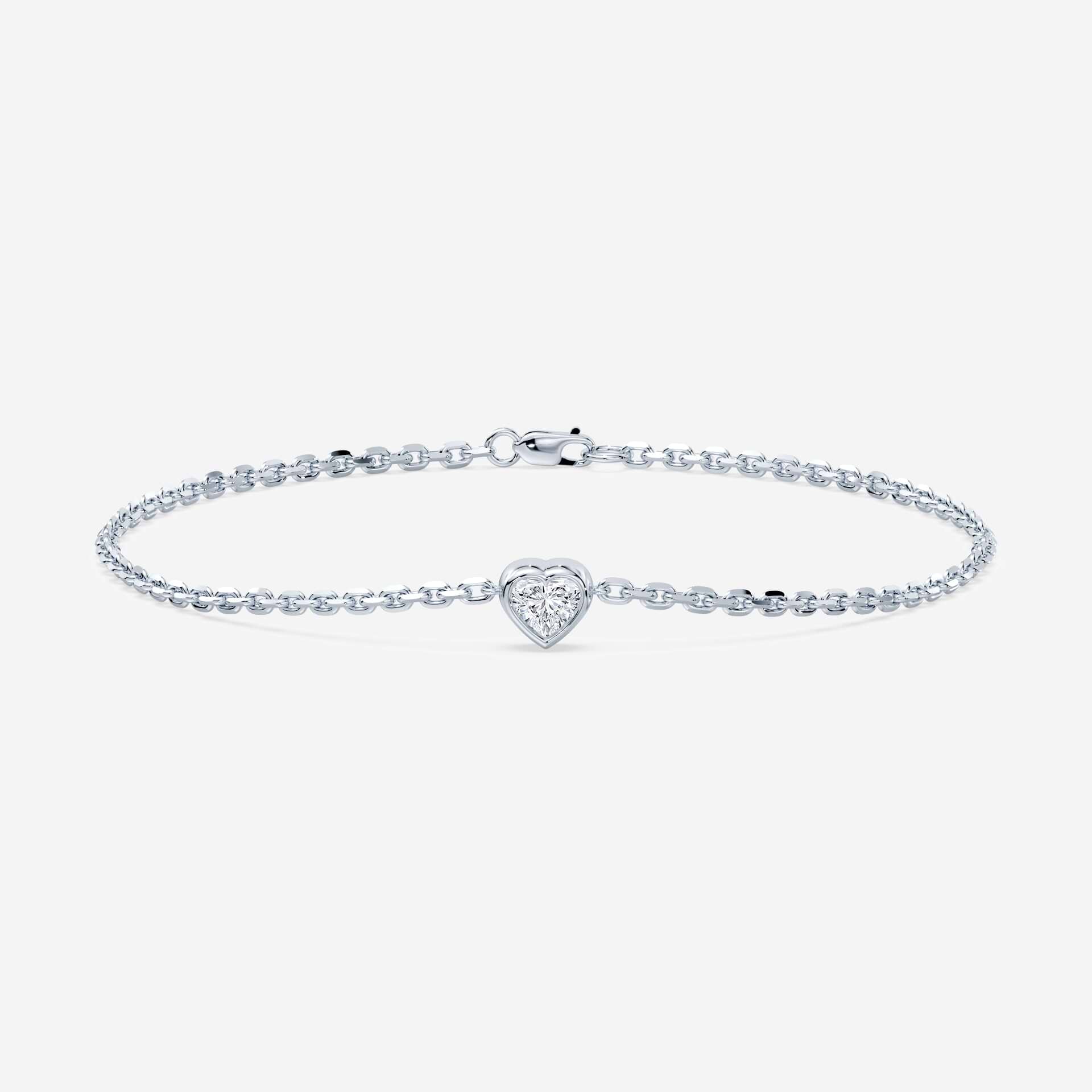 Heart Diamond Bracelet