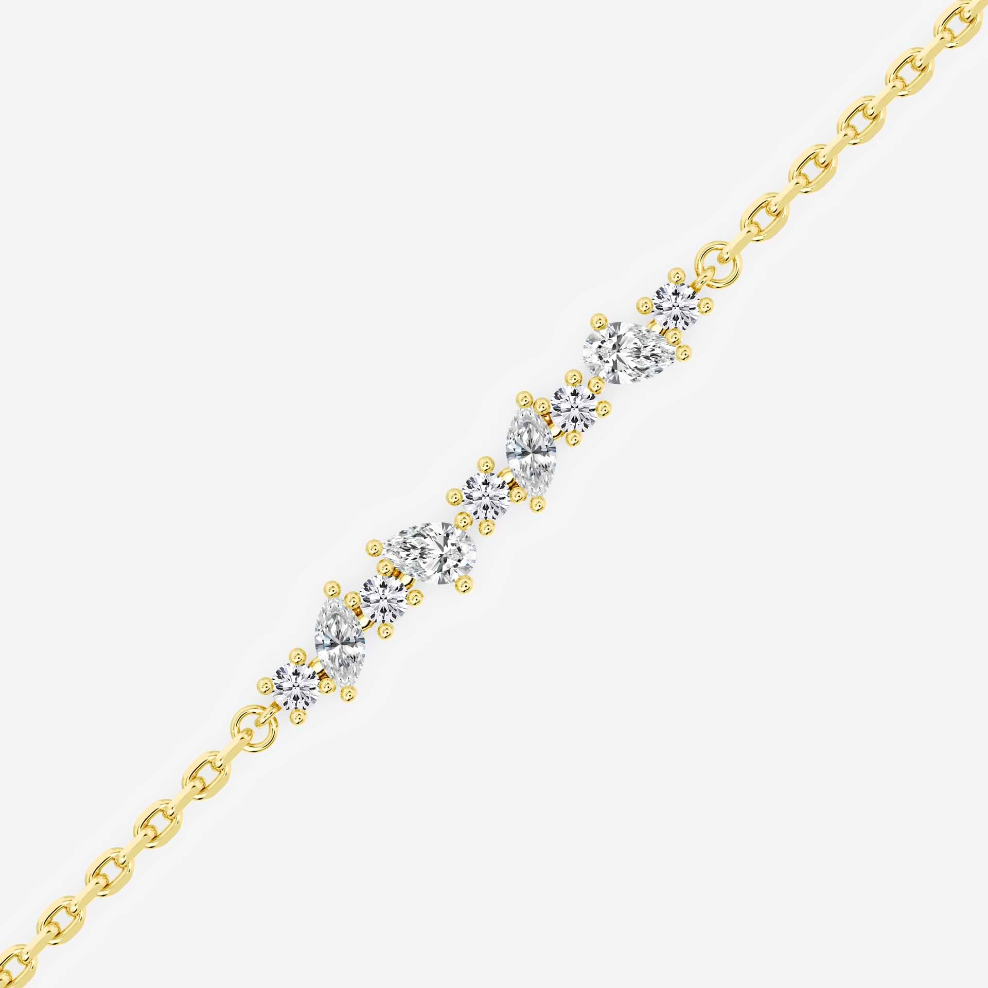 Petals Diamond Vine Bracelet