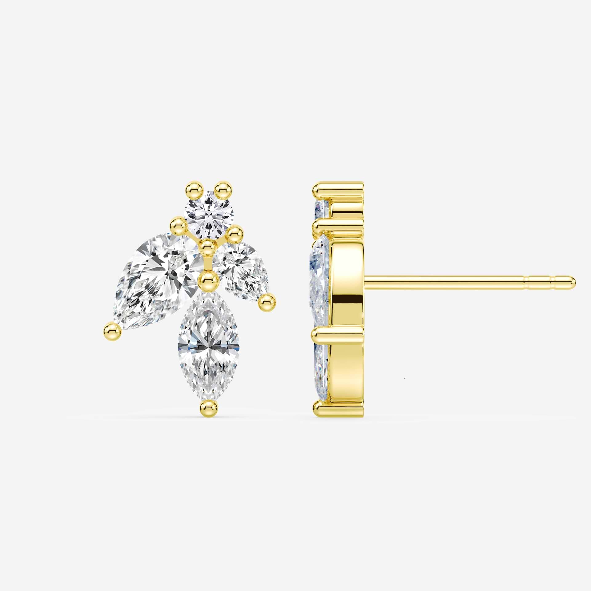 Petals Diamond Earrings