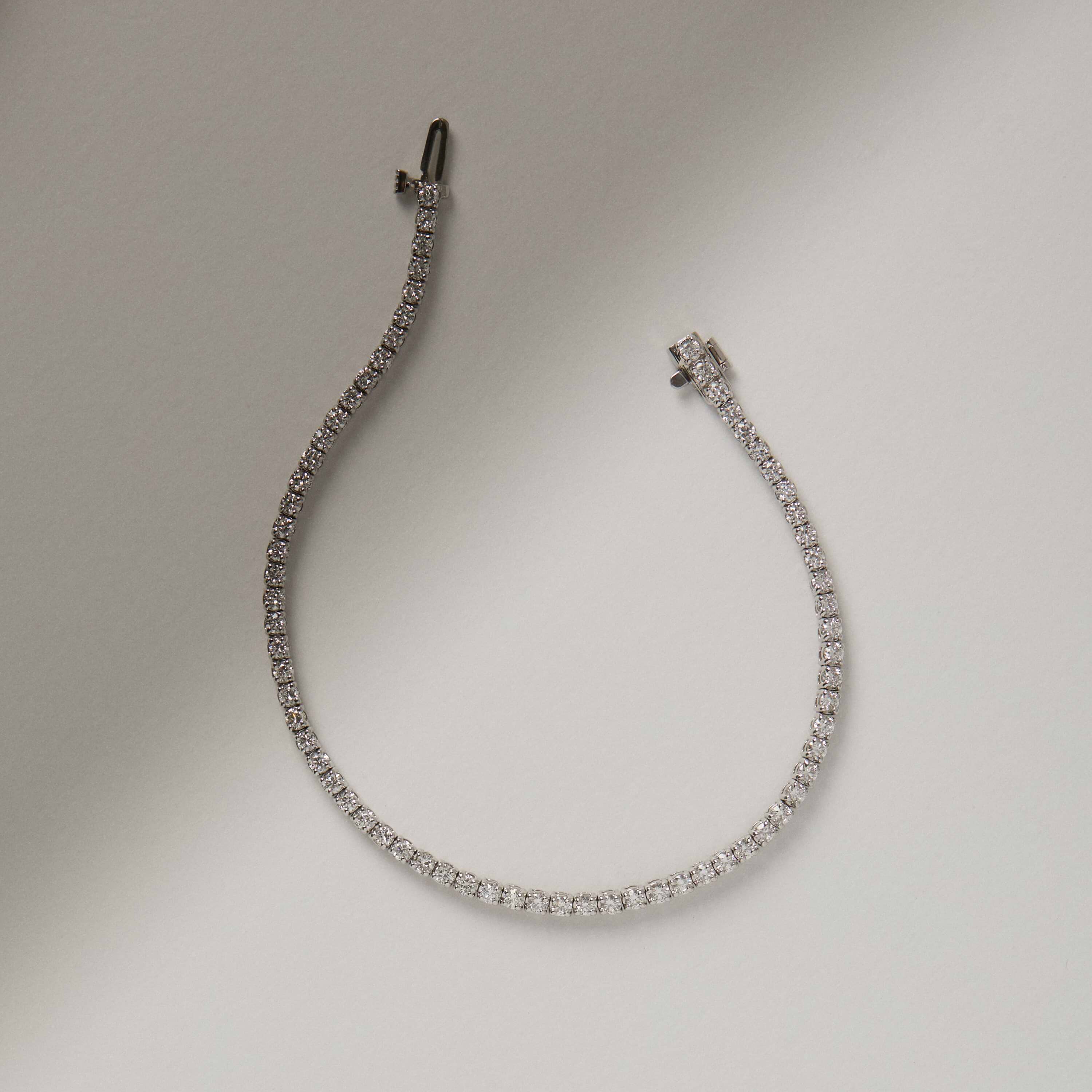 The Unparalleled Lab Diamond Tennis Bracelet